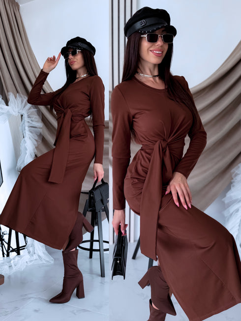 Suknelė "GREECE 24223" - CHOCO